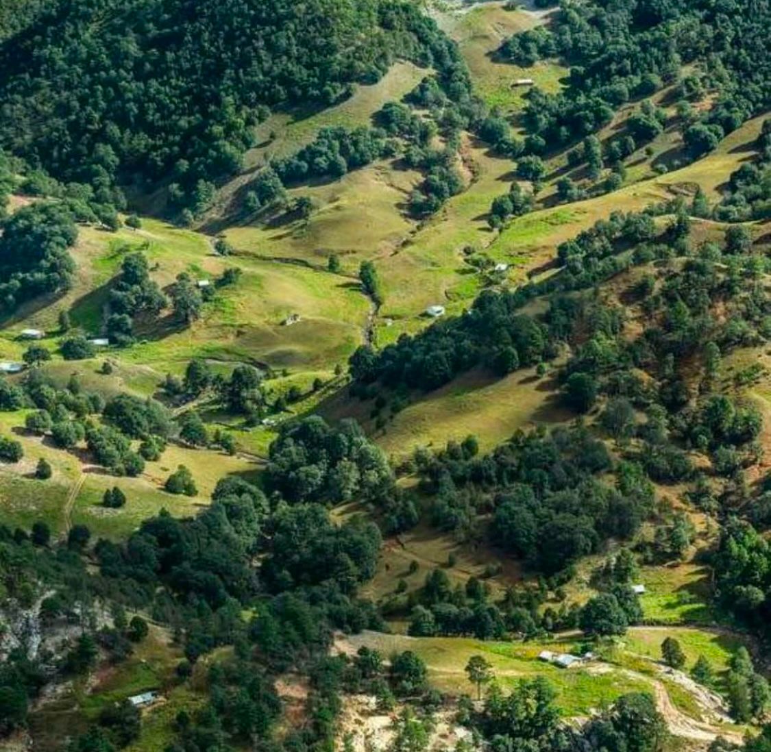 El valle desde lo alto